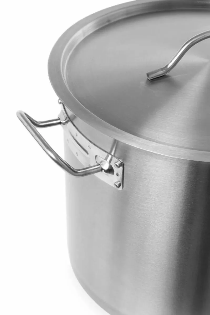 HENDI Kookpan HEN-832844 - 23L - Ø35cm - Zilver