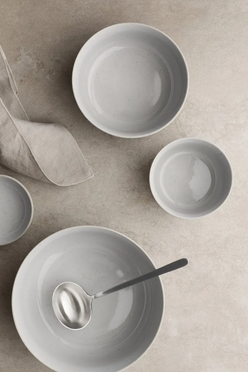 Blomus Savannah Kom Beige/Geel - Stoneware