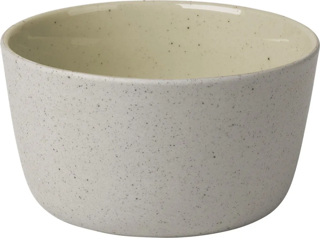 Blomus Savannah Kom Beige/Geel - Stoneware
