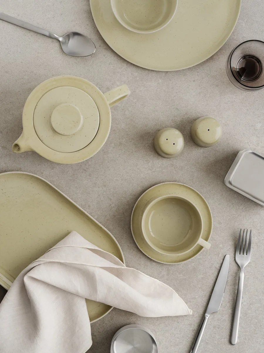 Sablo Savannah Serveerbord | Beige / Geel | Stoneware