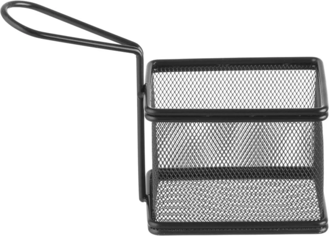 HENDI 425619 Mini Frituurmandjes - Matzwart - 100x80x75mm