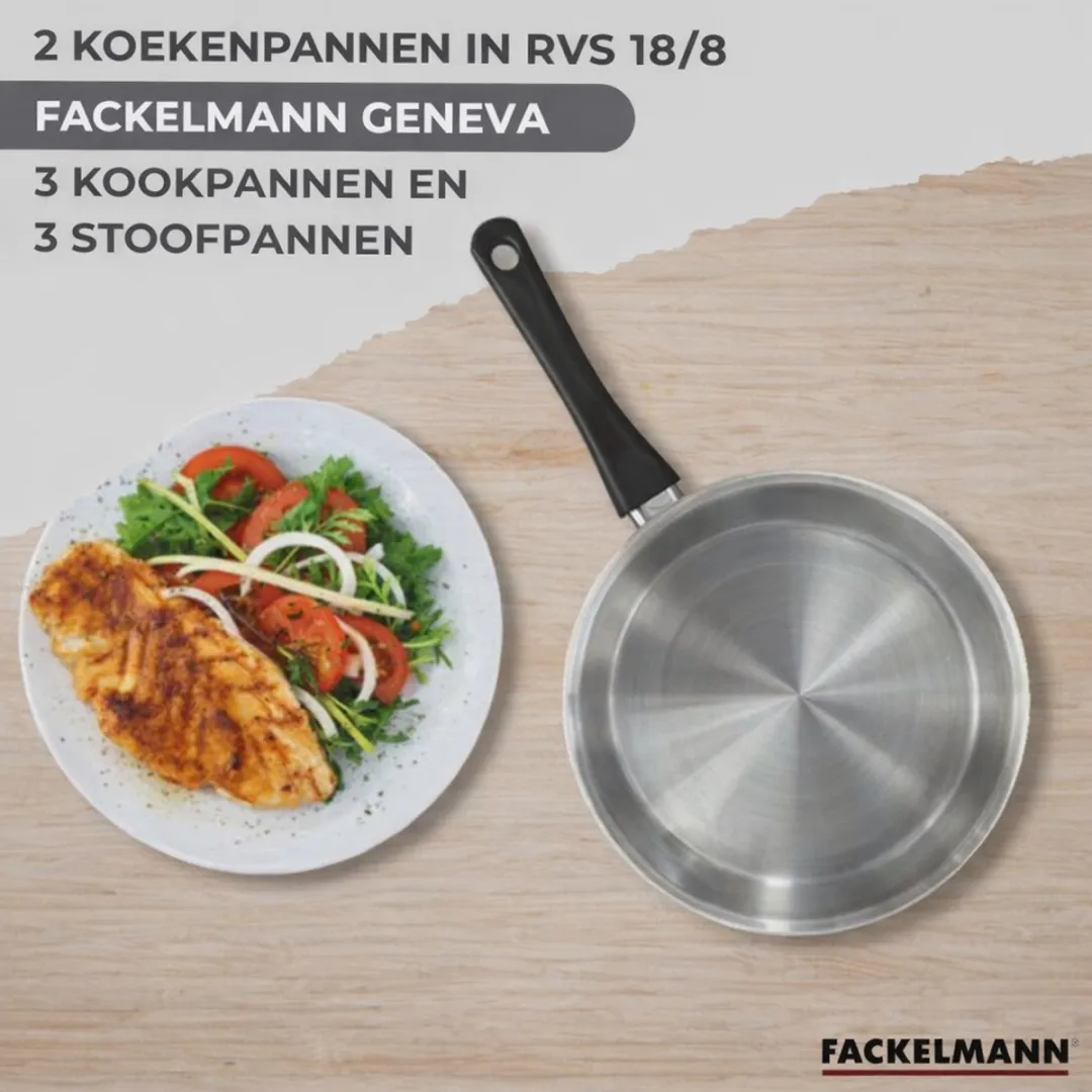 Fackelmann 9357350 Set Kookpannen