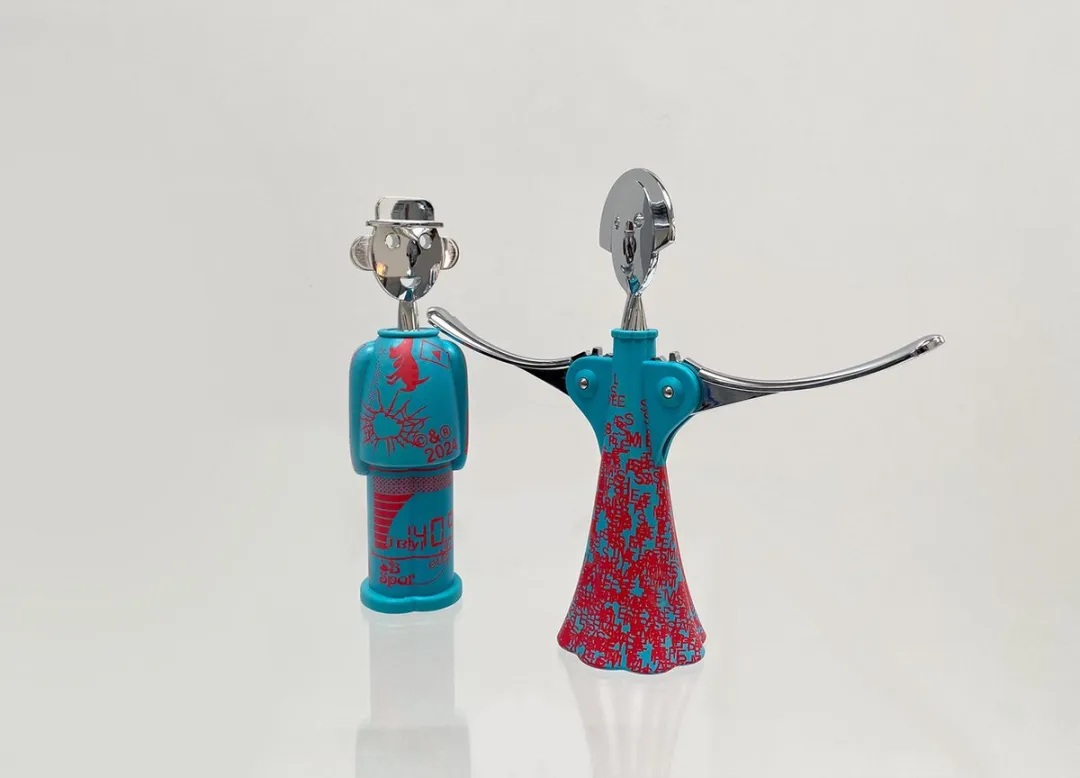Alessi Liquid Anna & Sandro Kurkentrekkerset