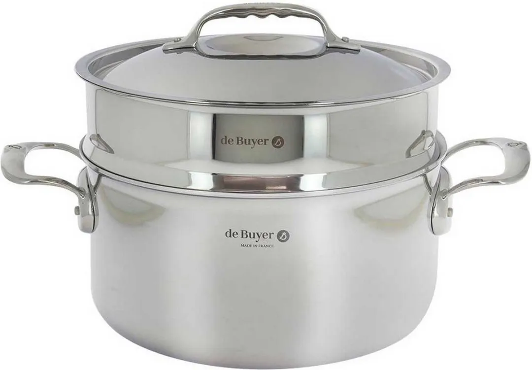 de Buyer stoominzet rvs voor pan