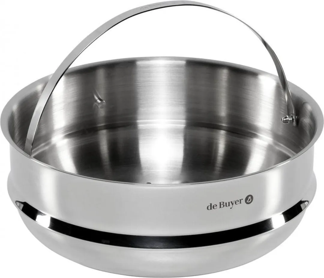 de Buyer stoominzet rvs voor pan
