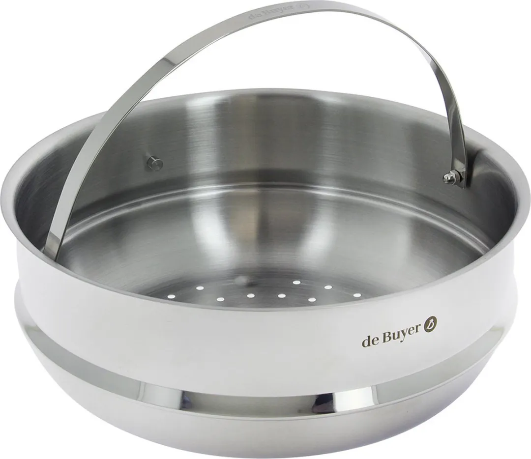 DeBuyer Stoominzet RVS 24cm - 0.10L - afbeelding 6 van 6