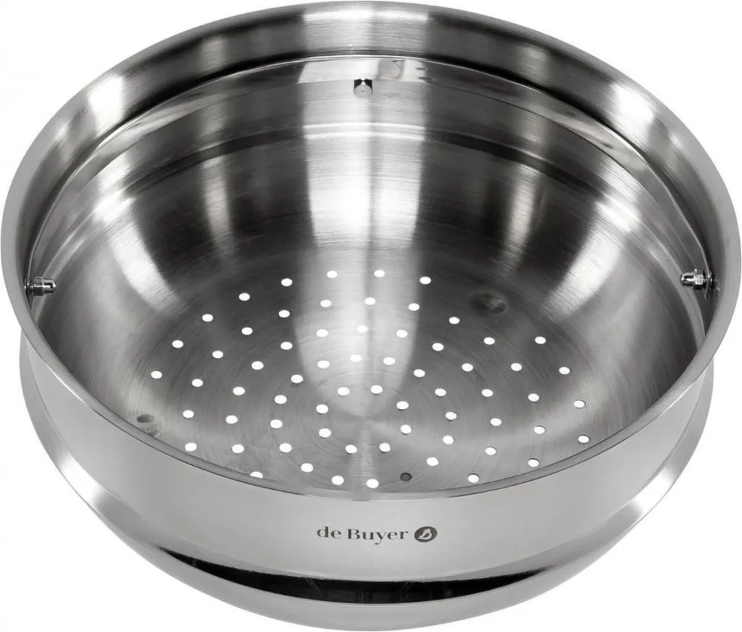 de Buyer stoominzet rvs voor pan