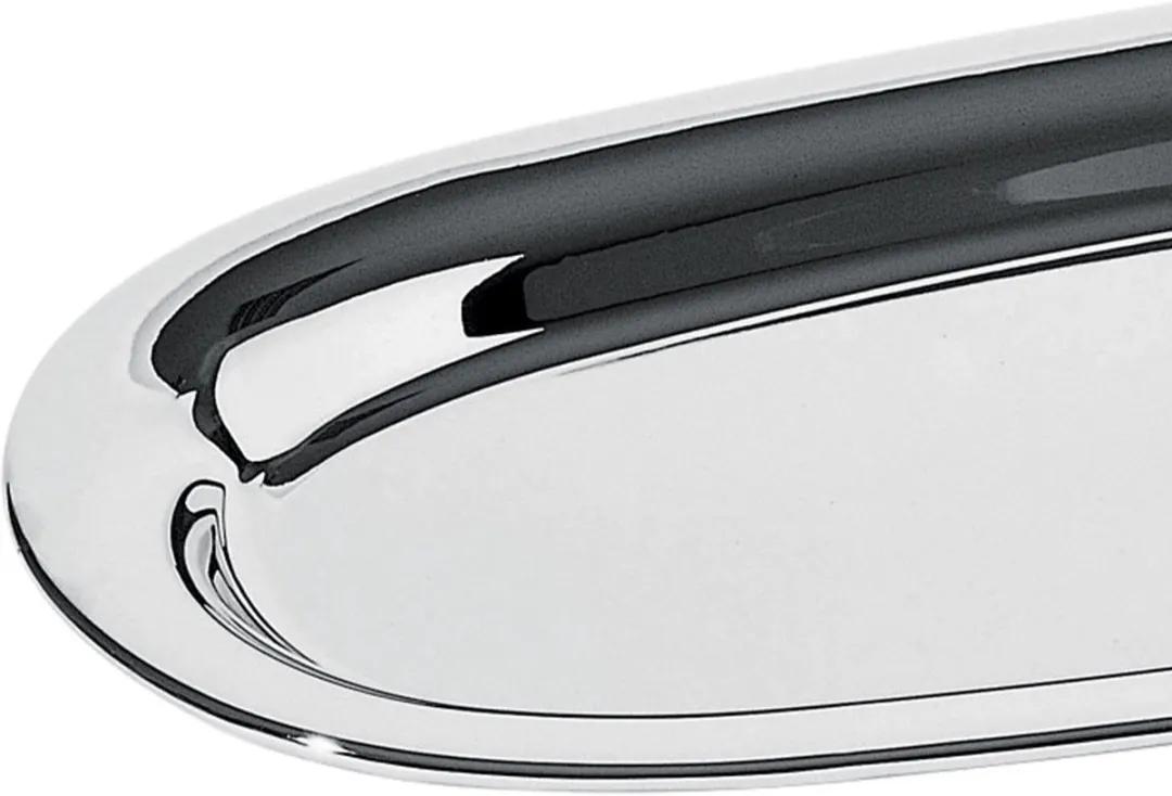 Alessi Jasper Morrison Vis-Serveerschaal 56cm - Gepolijst staal
