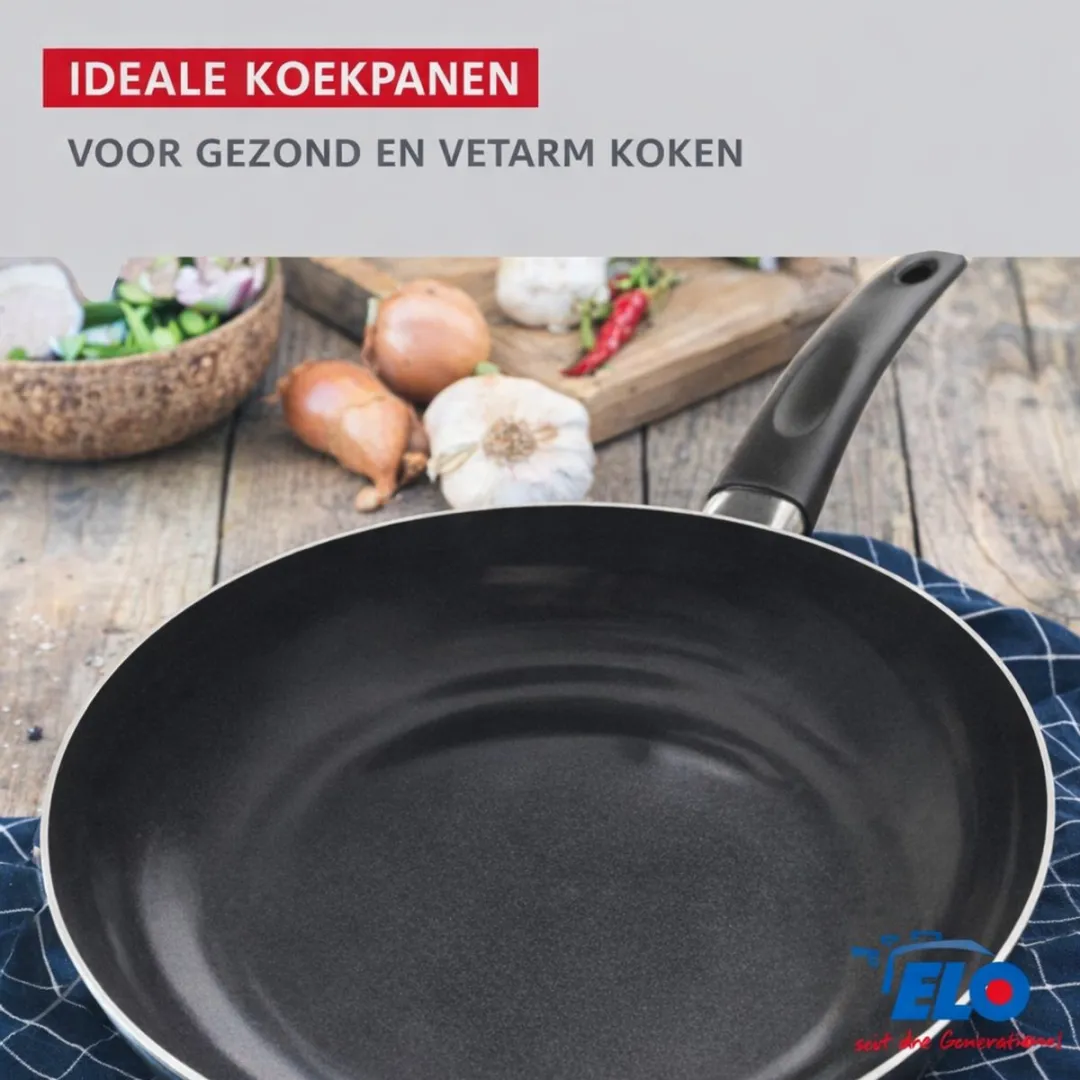 Fackelmann ELO 9755250 Keukenset 8-delig - Inductie - Roestvrij staal