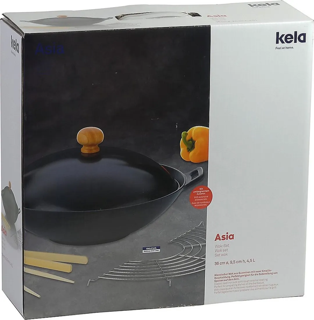 Kela Wokset 5-delig Asia 36cm - 4.5L