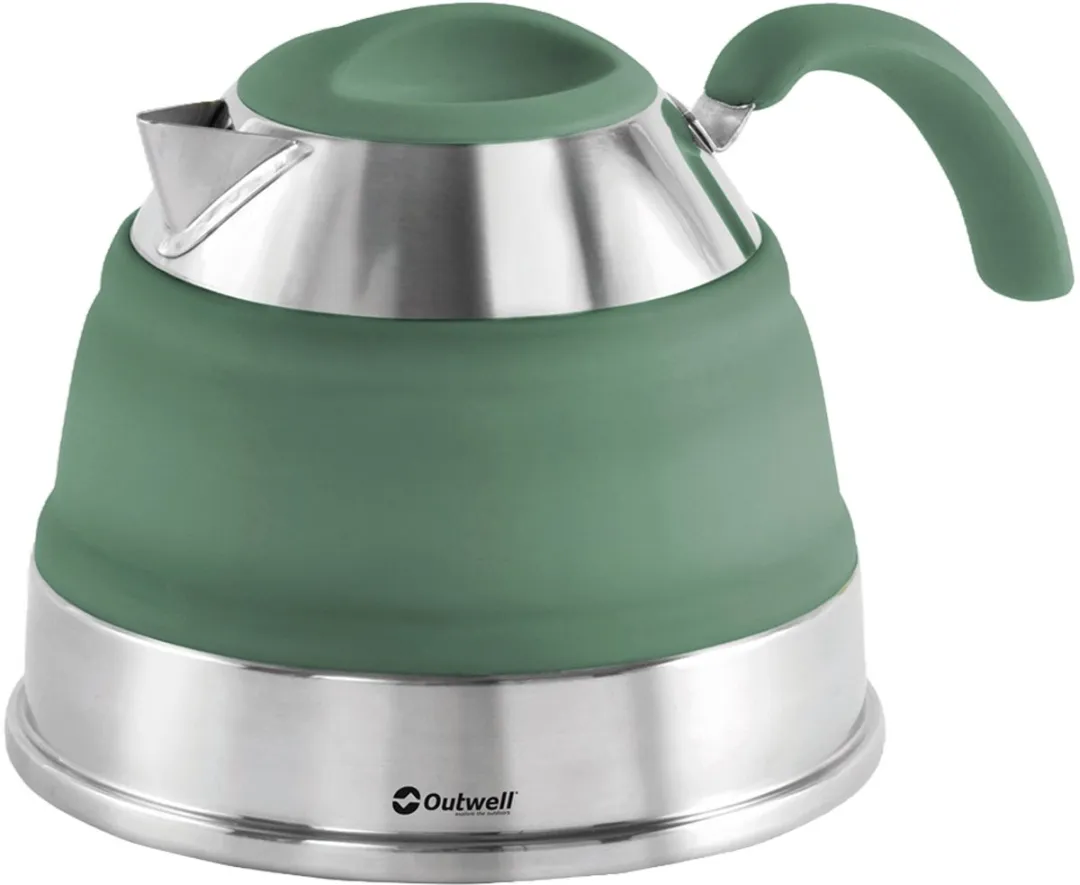 Outwell Inklapbare waterketel 1,5L - Fluitketels - Shadow Green