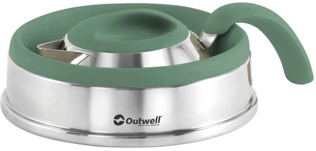Outwell Inklapbare waterketel 1,5L - Fluitketels - Shadow Green