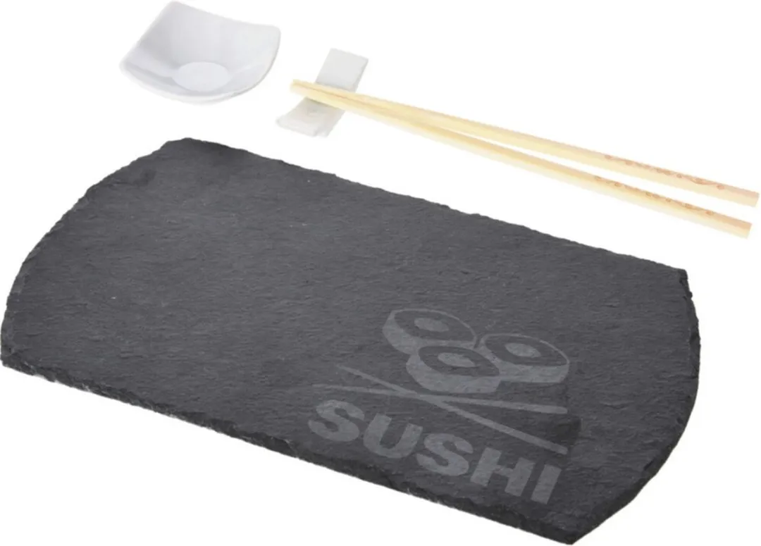 Excellent Houseware Porseleinen Sushi Servies 4-delig - 6 Stuks