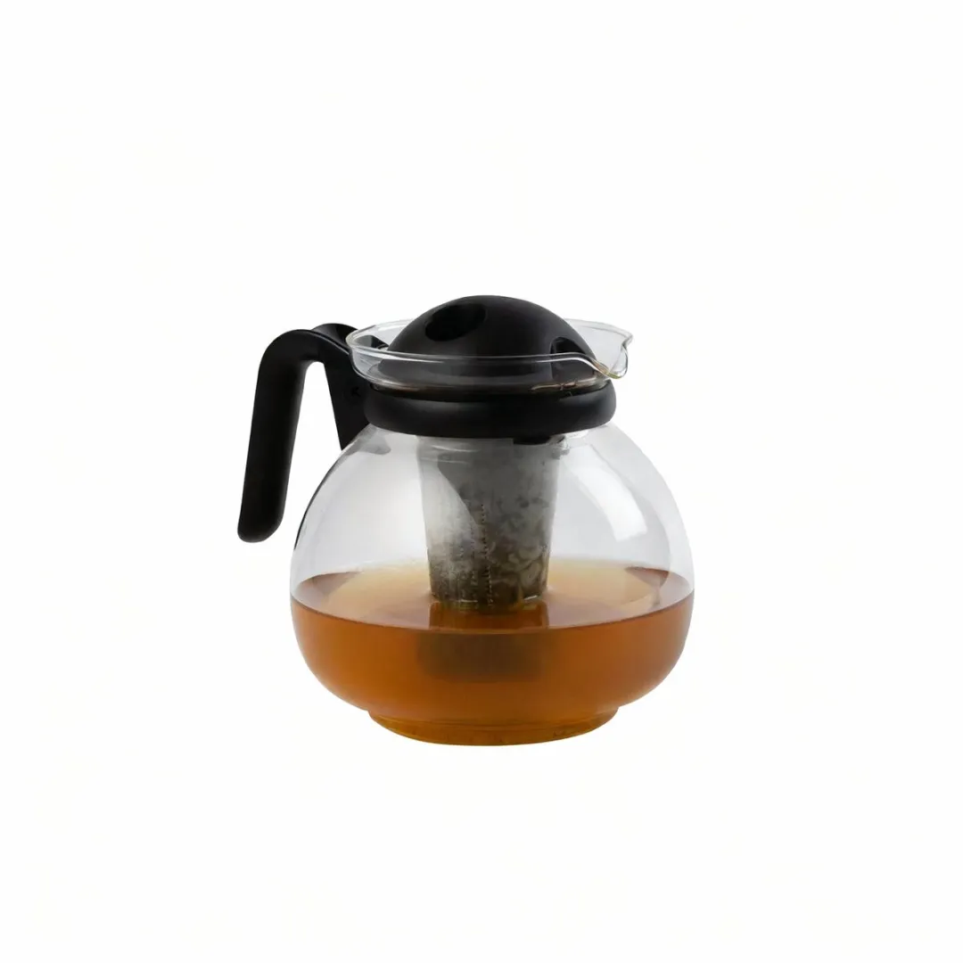 Fackelmann 2061050 Waterkan Theepot - 1L - Zwart