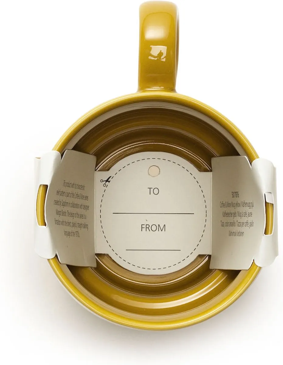 Sagaform Coffee & More Mok - Geel