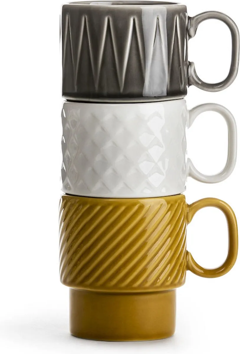 Sagaform Coffee & More Mok - Geel - afbeelding 6 van 6