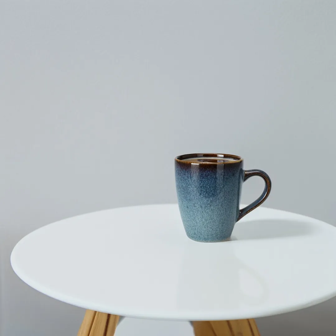 Excellent Houseware Koffiemok Pompei - 350ml - Blauw