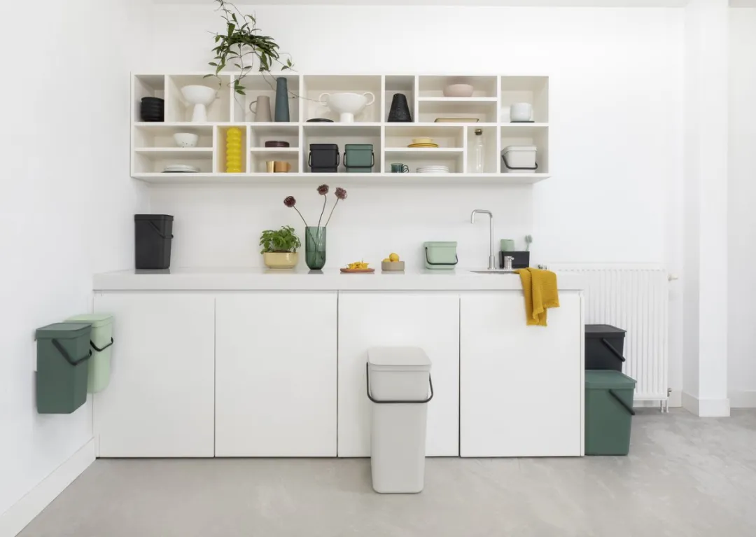Brabantia Sort & Go Afvalbakje 3L - Jade Green