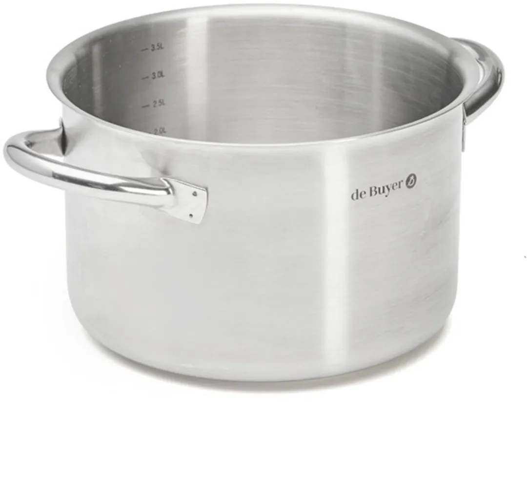 DeBuyer Prim'Appety Kookpan Ø20cm - Rvs