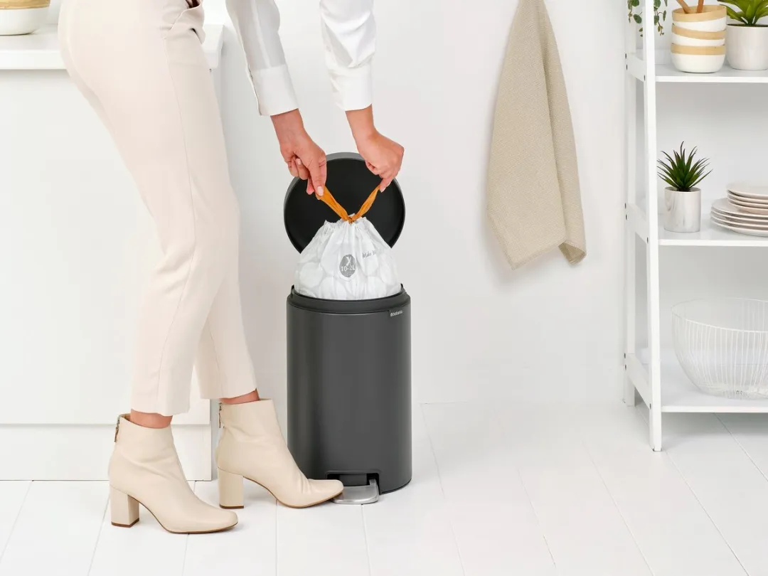 Brabantia NewIcon Prullenbak 12L - Mineral Infinite Grey