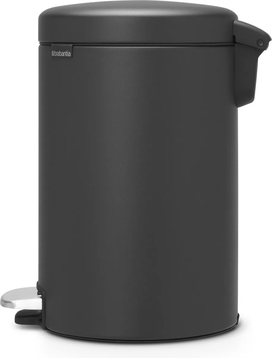 Brabantia NewIcon Prullenbak 12L - Mineral Infinite Grey