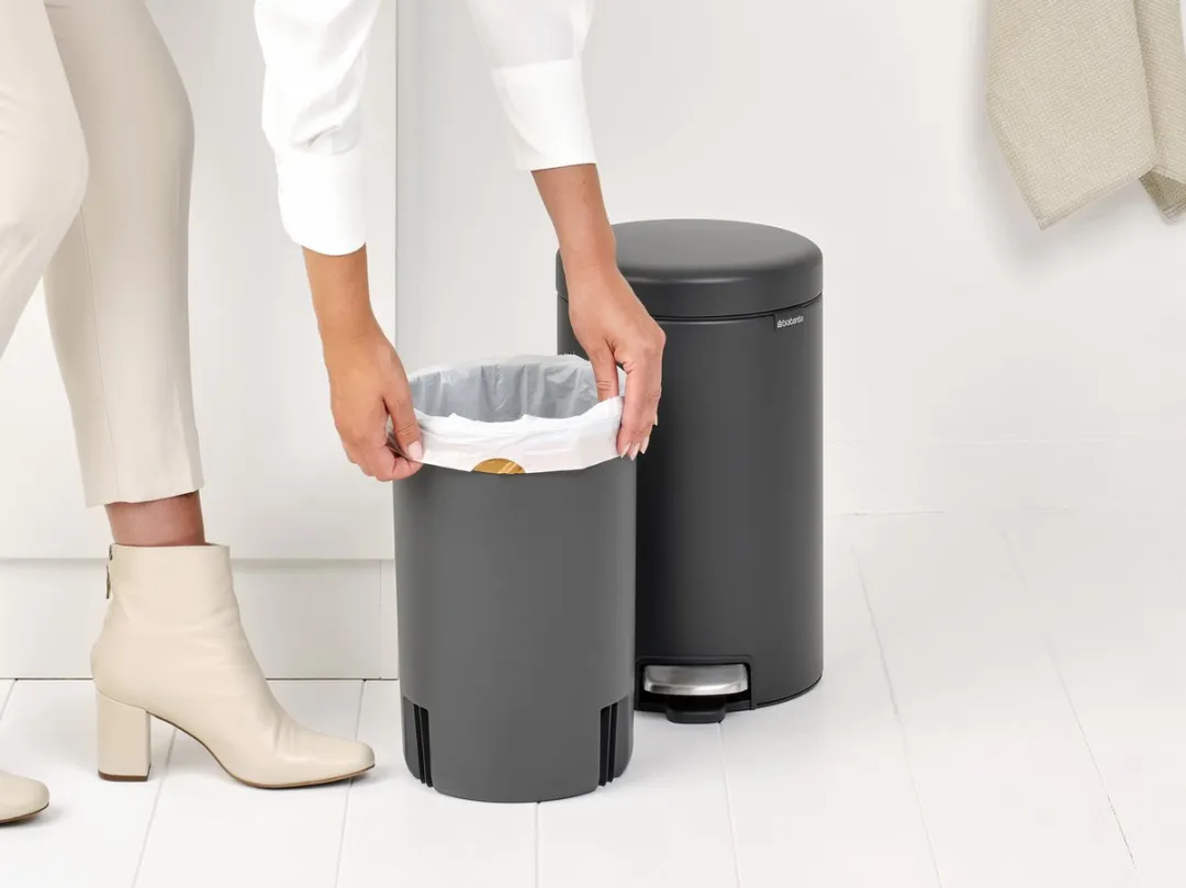 Brabantia NewIcon Prullenbak 12L - Mineral Infinite Grey