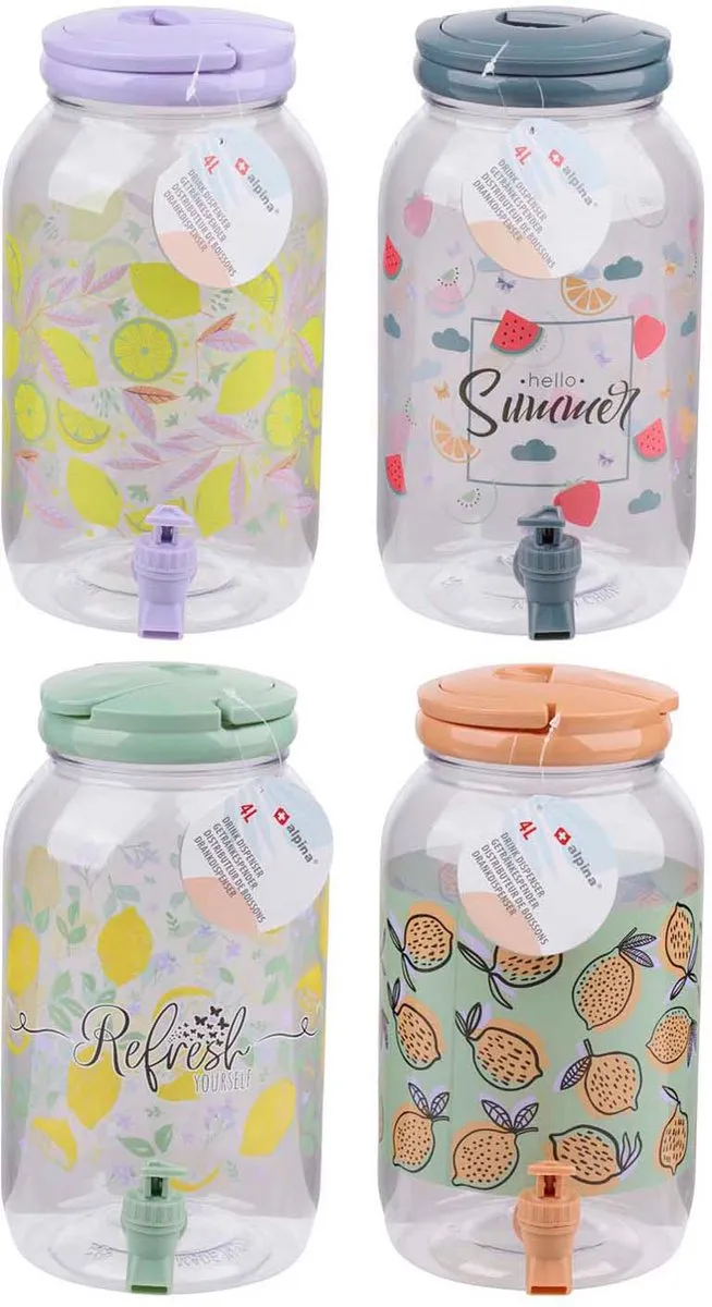 Drankdispenser, 4 Liter