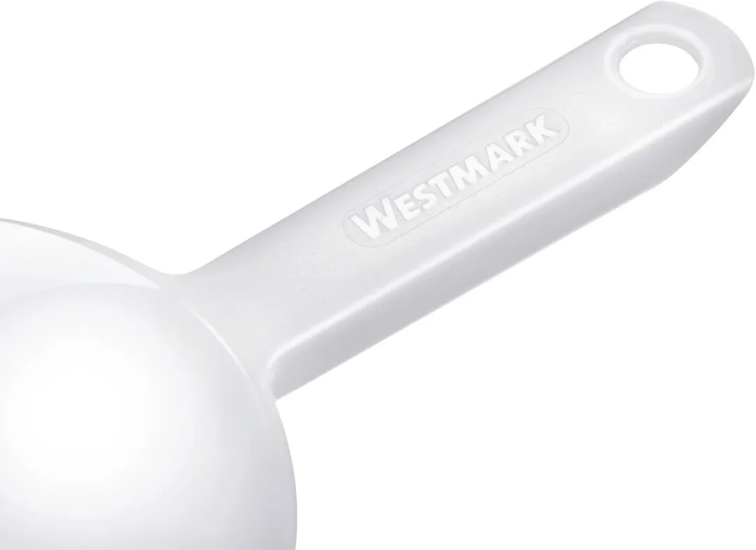 Westmark Halvar Bak-/Weeg-/Vulemmers 1400ml - 3 Stuks - Wit