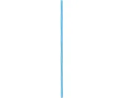 Excellent Houseware Herbruikbare Rietjes 50 Stuks - Blauw/Wit