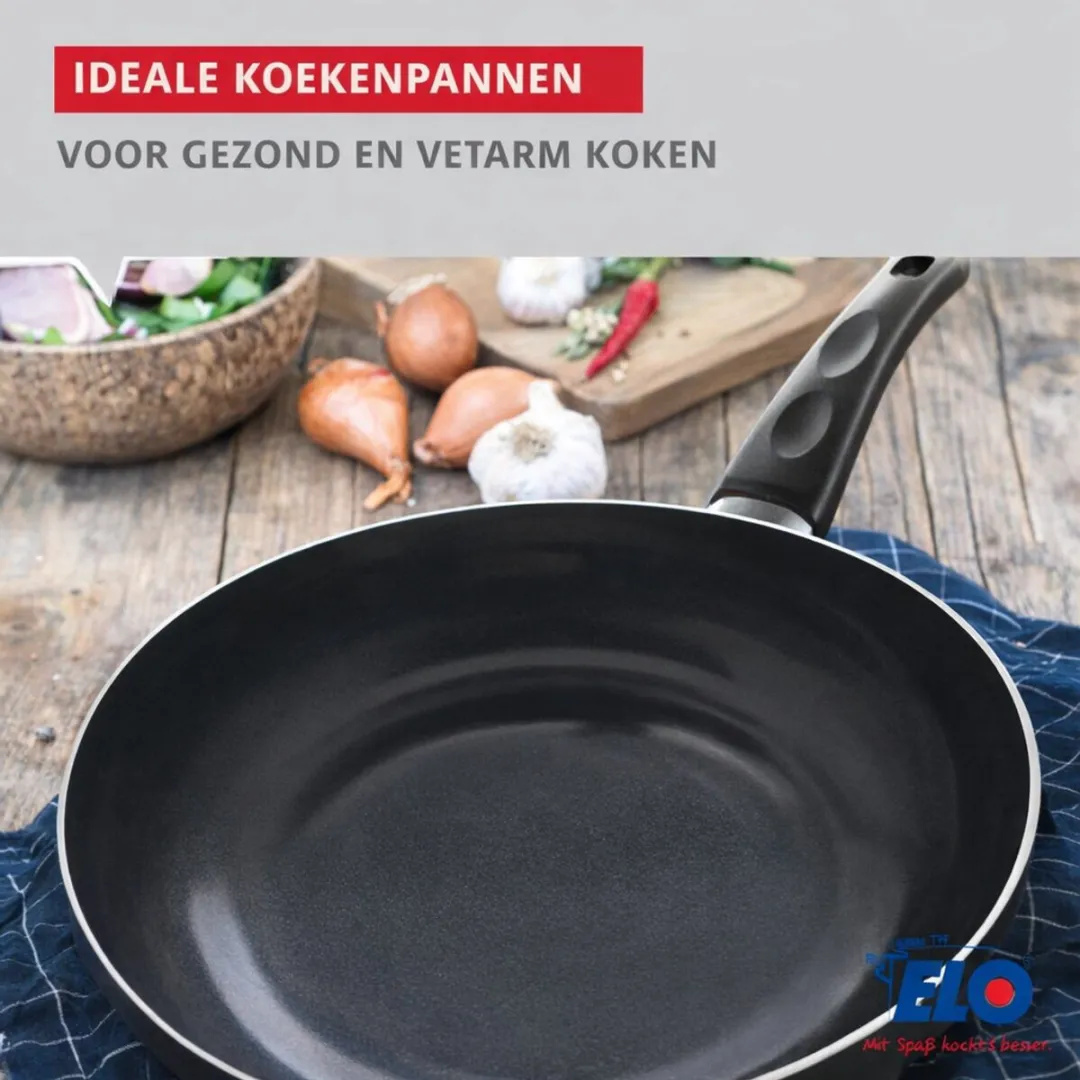 Fackelmann ELO 9743550 Keukenset 4-delig - Inductie - Roestvrij staal