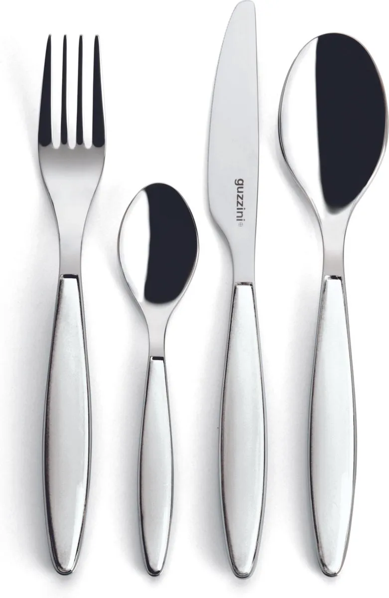 Guzzini Feeling Bestekset - 24-delig - Wit