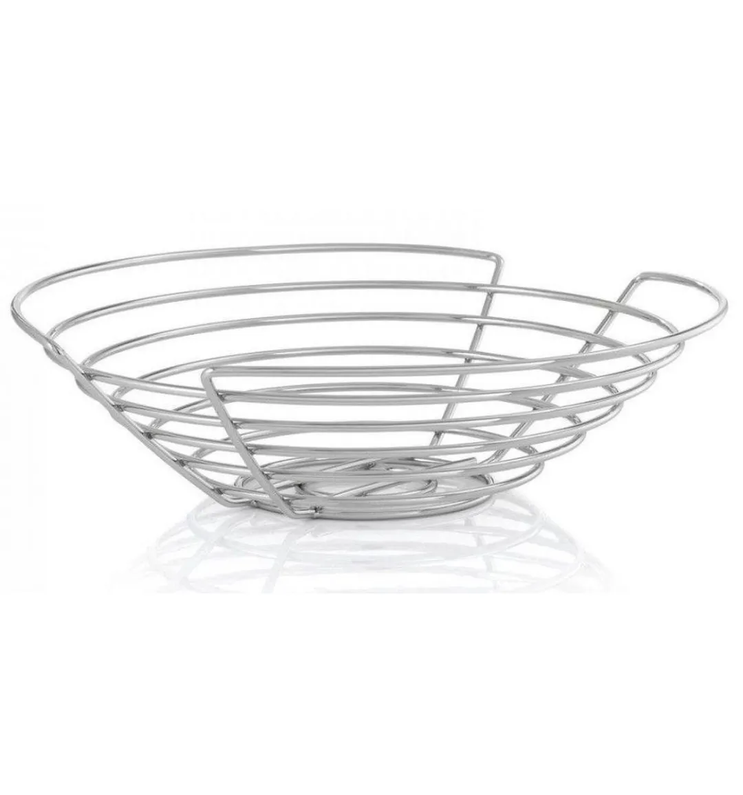 Blomus Wires Fruitmand Ø36cm - Chroom