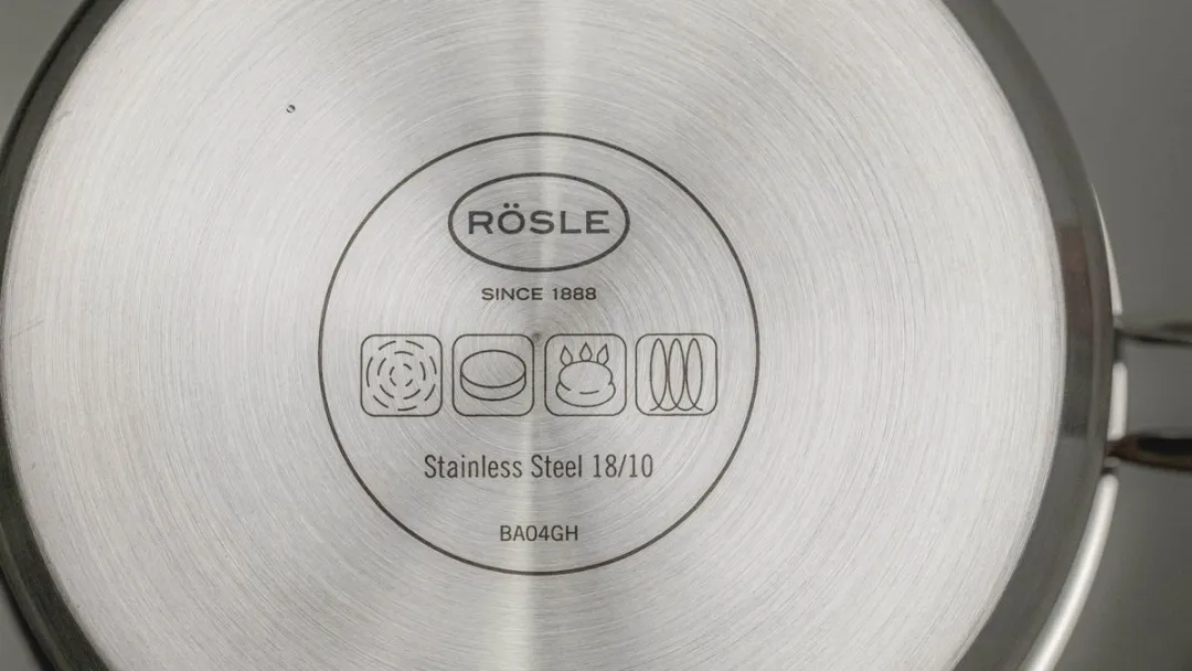 Rösle Pannenset Elegance 5-delig - RVS met glazen deksels - Inductiegeschikt - afbeelding 6 van 6