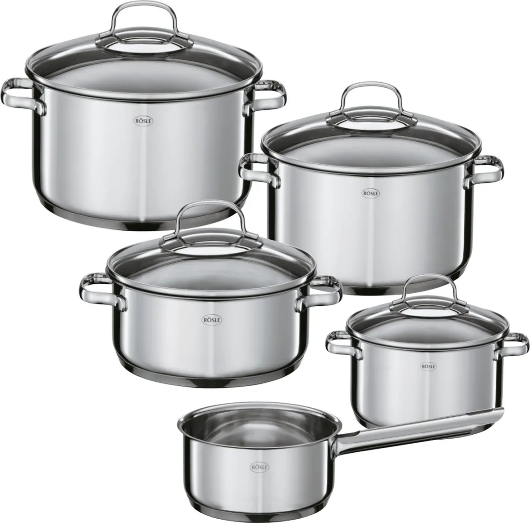 Rösle Pannenset Elegance 5-delig