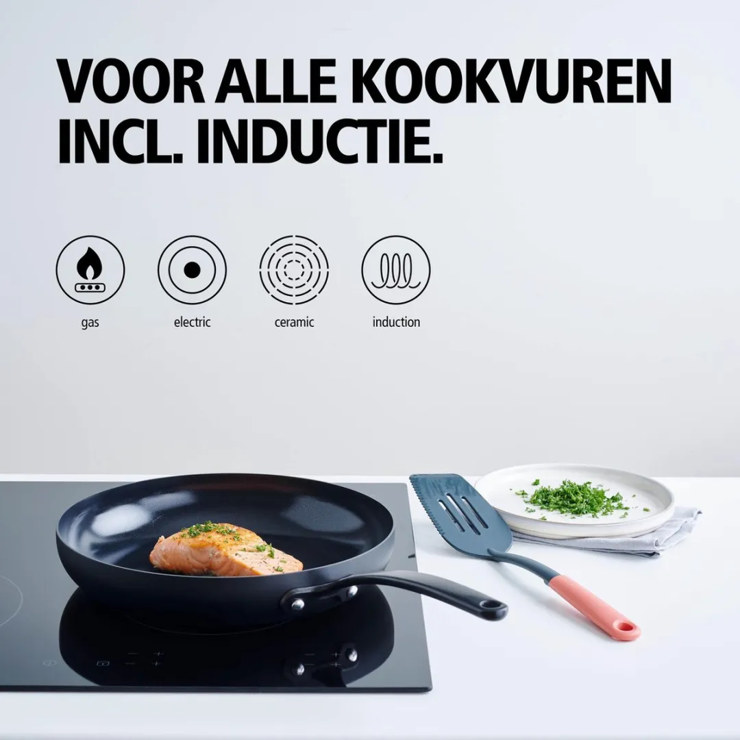 Brabantia Black Koekenpan 20cm - Keramisch