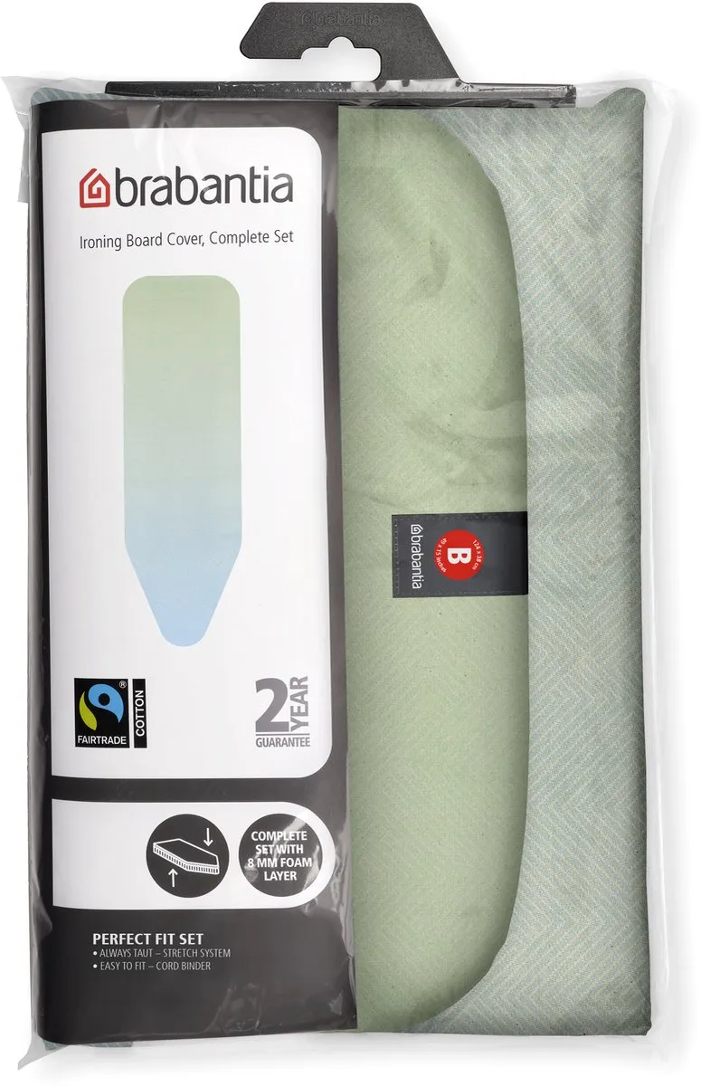 Brabantia Strijkplankhoes 236082 - 124x38cm - Soothing Sea
