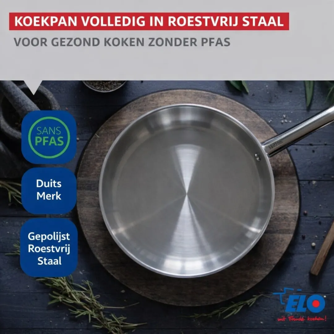 Fackelmann Elo Profi Brillant Keukengerei Set 3-delig - 24/28cm & 20cm
