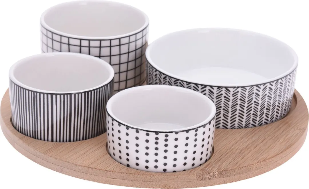 Excellent Houseware EH-2400100 Tapas Schaaltjes - 5 Stuks - Multi