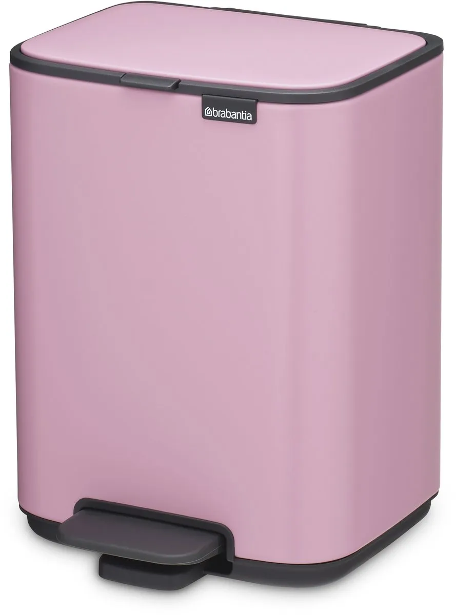 Brabantia Bo Pedaalemmer 4L - Lilac Pink - afbeelding 6 van 6