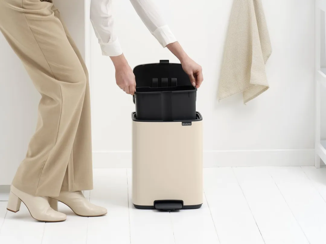 Brabantia Bo Pedaalemmer 12L - Soft Beige