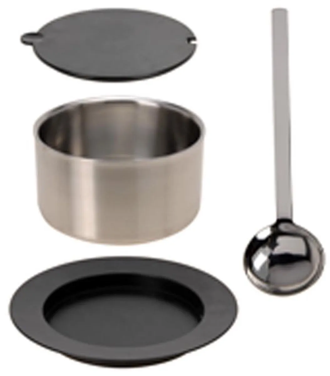 Excellent Houseware Roestvrijstalen Serveerset DS43048 - 1 Liter - Zilver