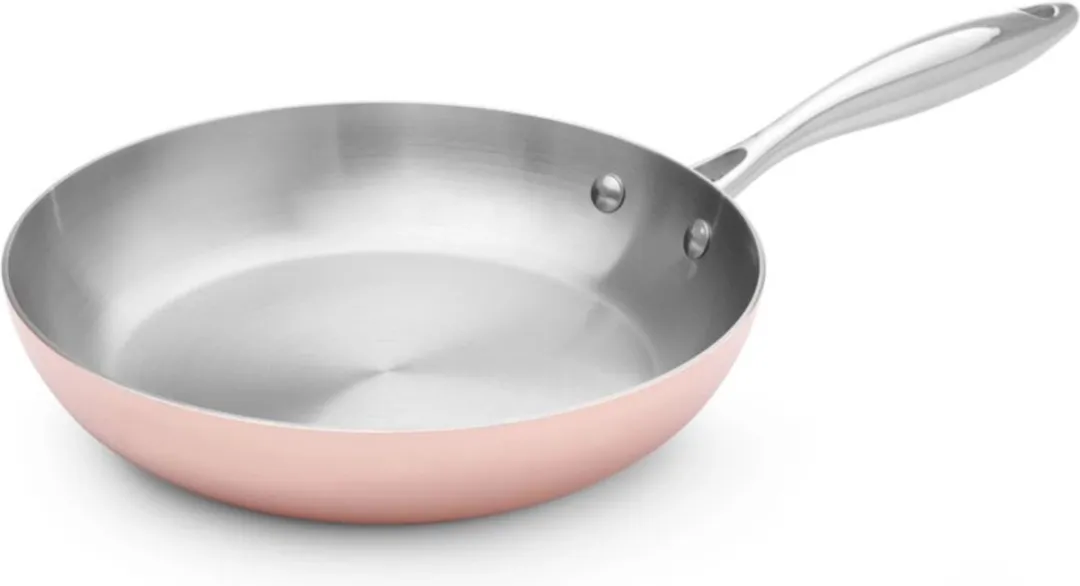 HENDI Stijlvolle Koperen Koekenpan 24cm