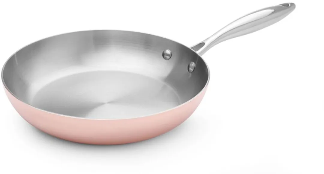 HENDI Stijlvolle Koperen Koekenpan 24cm - Inductie