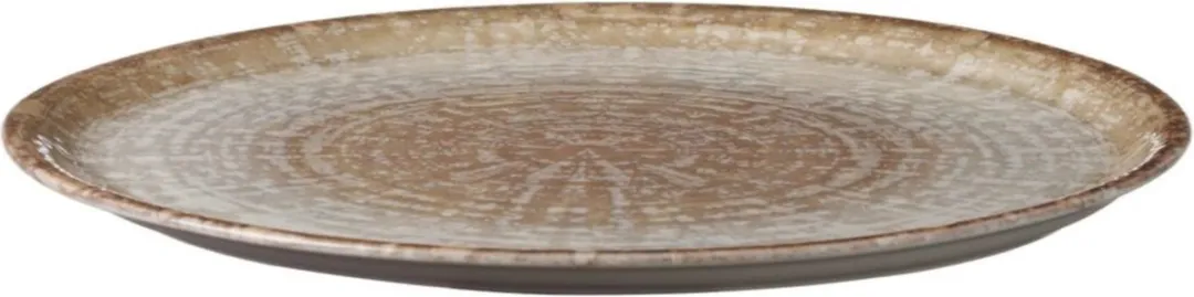 HENDI Pizzabord Geglazuurd Porselein Ø33cm - Aard