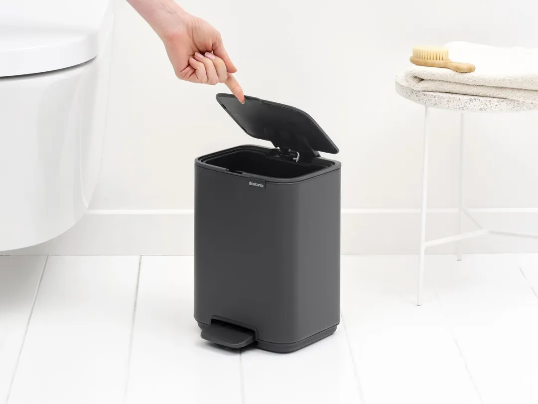Brabantia Bo Pedaalemmer 4L - Mineral Infinite Grey