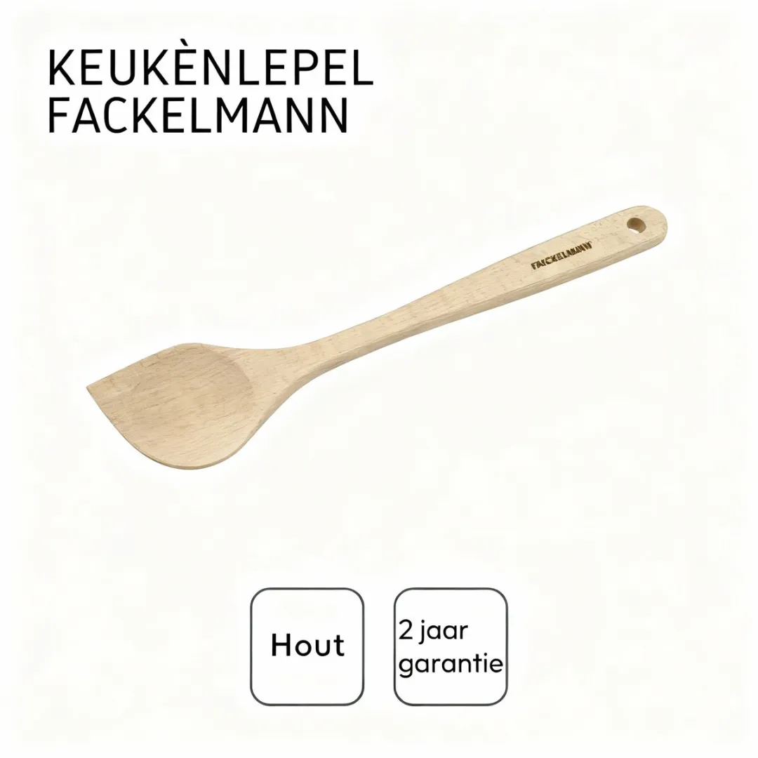 Fackelmann Houten Stooflepel 31043 - 30x6,2cm