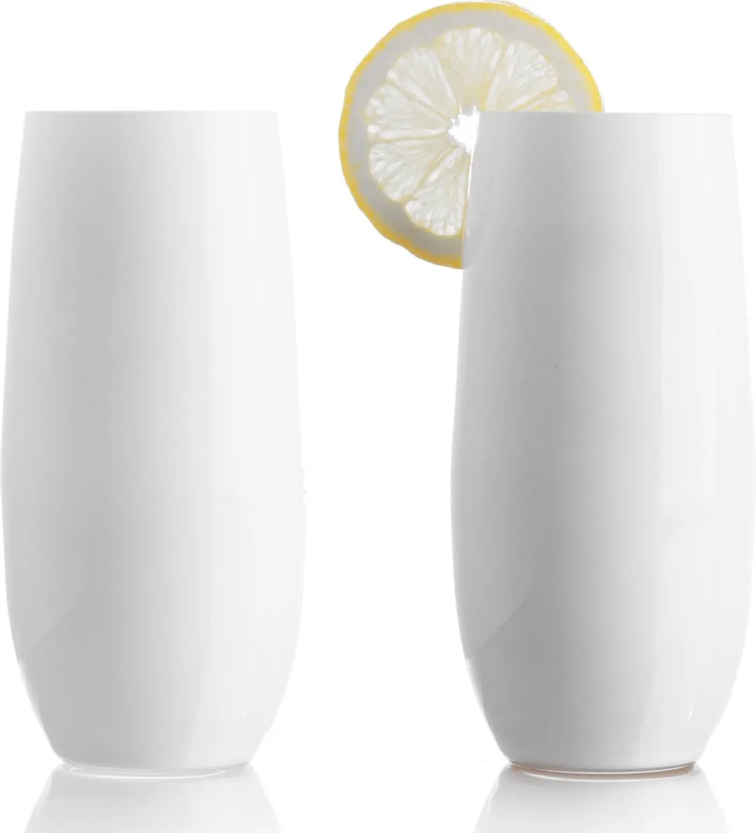 VacuVin Longdrinkglazen Wit 35cl