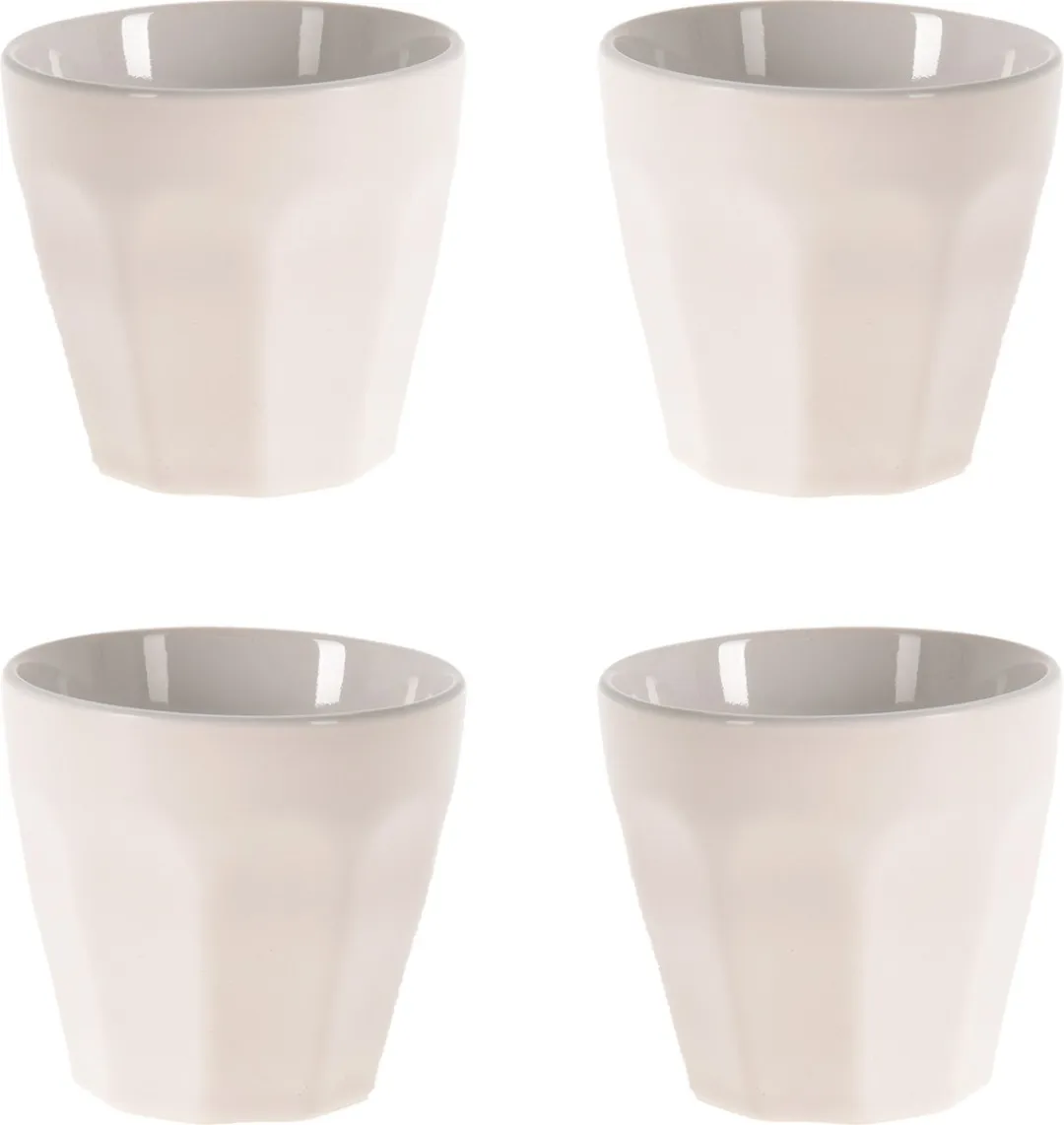 Excellent Houseware Espressokopjes 4 Stuks