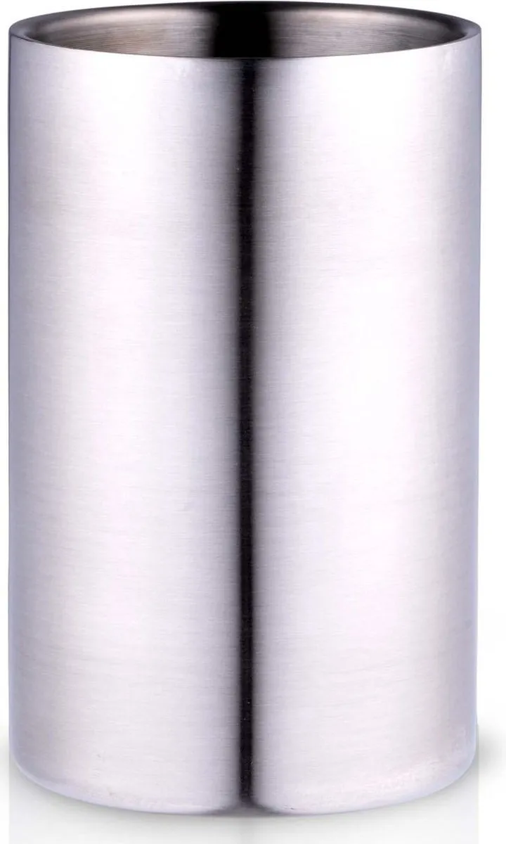 Alpina Champagne & Wijnfles Koeler 2L - 19x12cm - Zilver