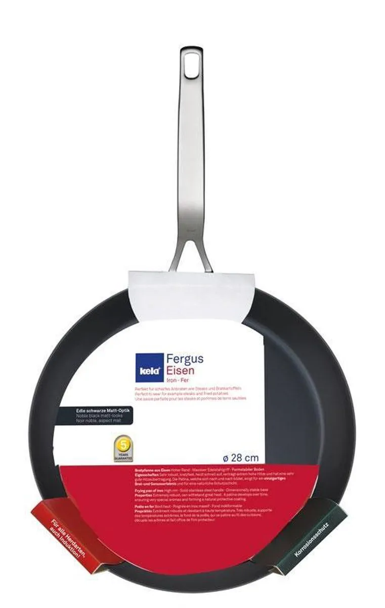 Kela Koekenpan 28cm - Zwart